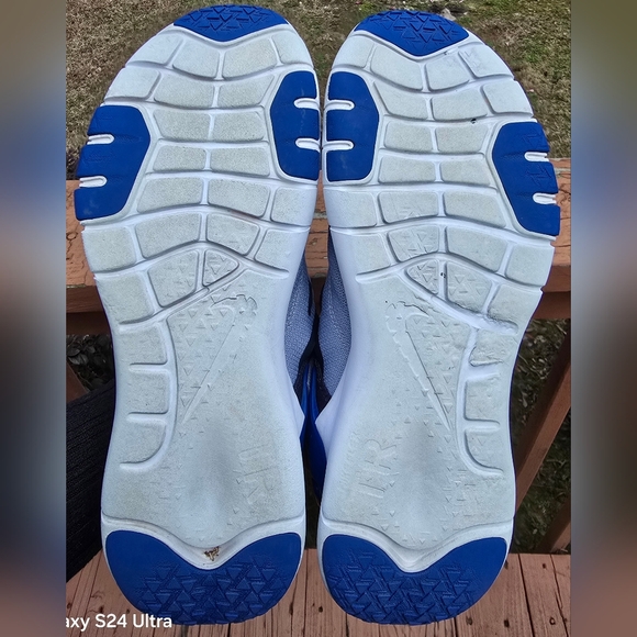 Sz 13 Men's NIKE FLEXMETHOD TR Obsidian/Game Royal Mist Training Shoes - Picture 7 of 8